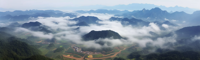 云山雾绕的山脉,高清,摄影图,摄影图片,图片大全,摄影图免费下载